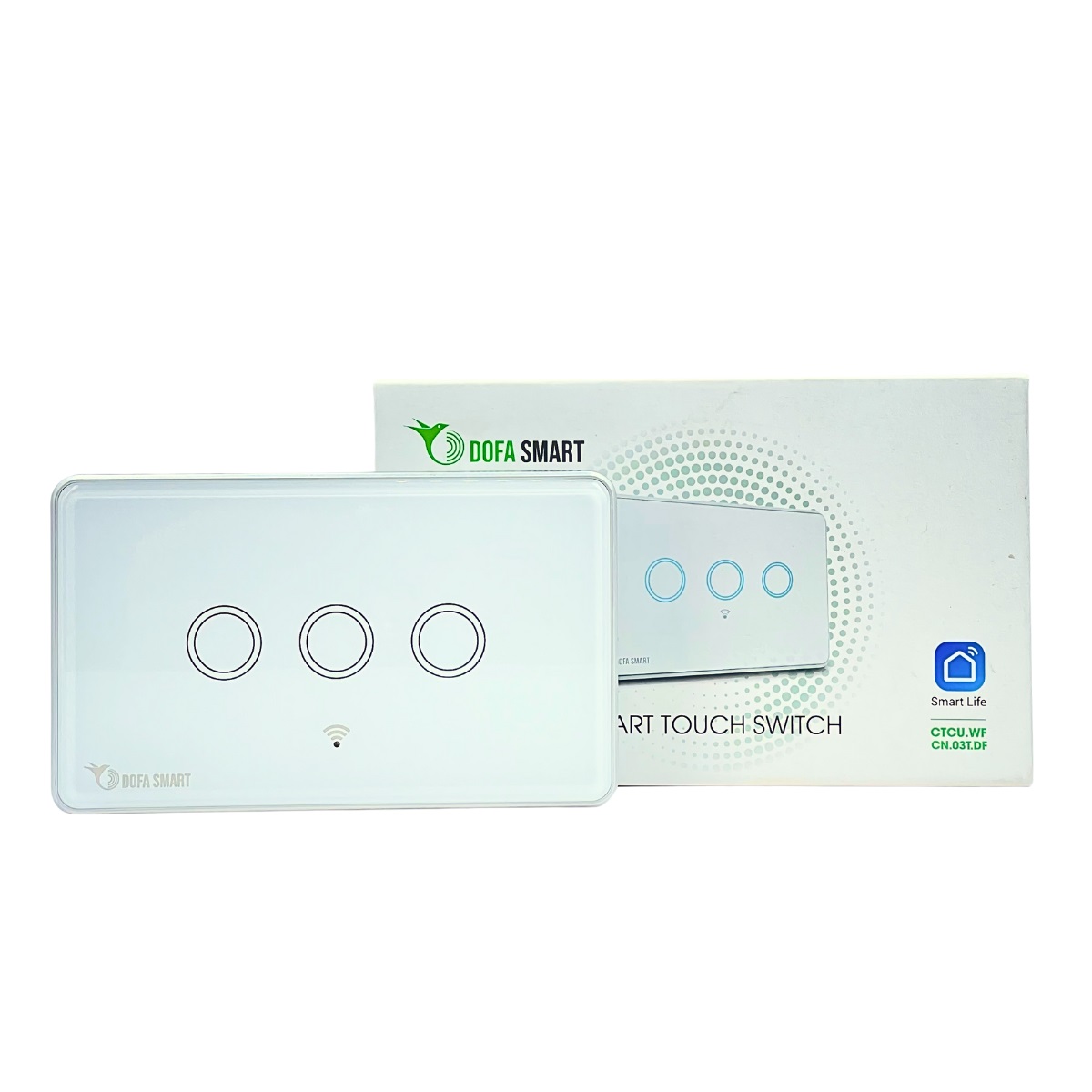 Công tắc thông minh wifi 3 nút bấm DOFA SMART