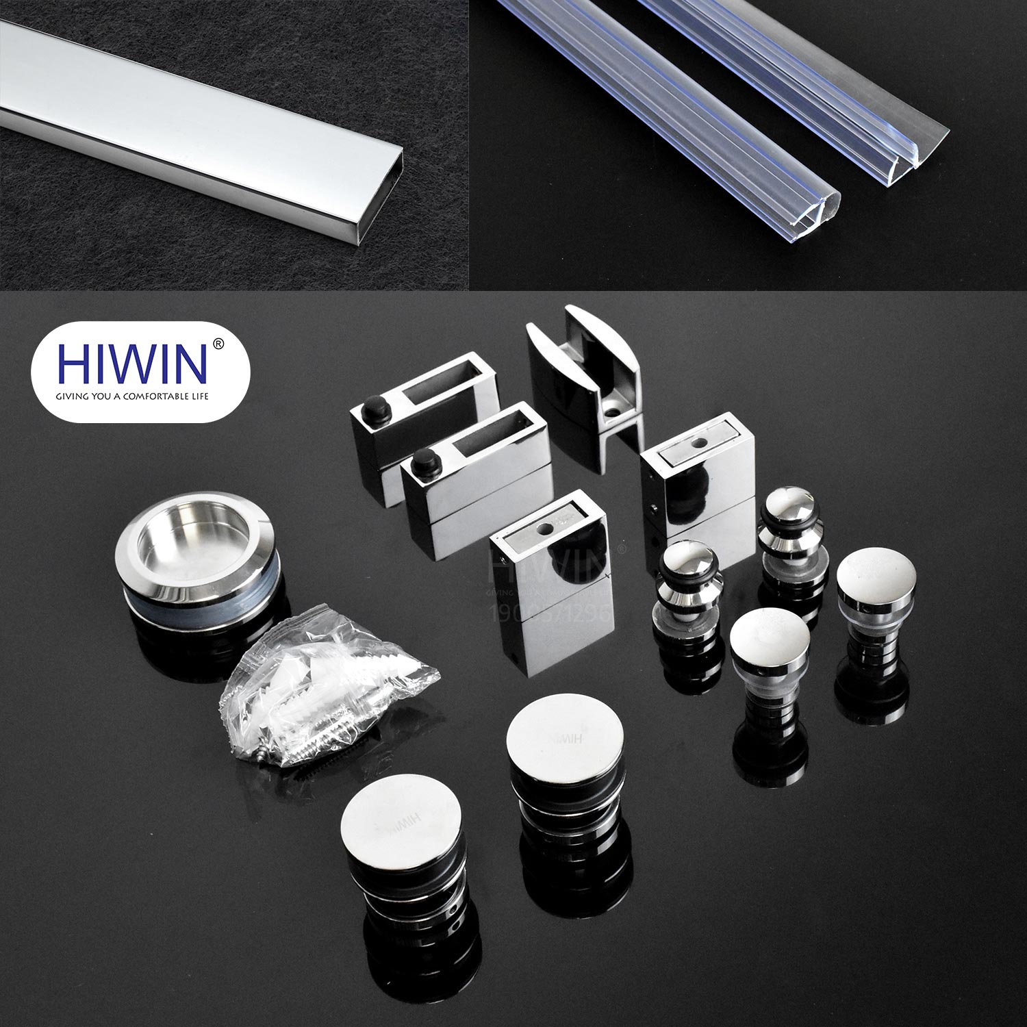 Bộ cabin lùa ray 10x30 hiwin SL-001
