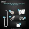 Bộ phụ kiện vách tắm kính 180 độ HIWIN PKF-180 - anh 3