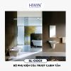 Bộ phụ kiện vách tắm kính cửa trượt Hiwin SL-0001 - anh 3