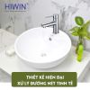 Chậu rửa mặt lavabo đặt bàn cao cấp HIWIN LP-8008 - anh 2