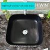 Lavabo đặt bàn nghệ thuật hoa văn HIWIN LP-A423 - anh 3